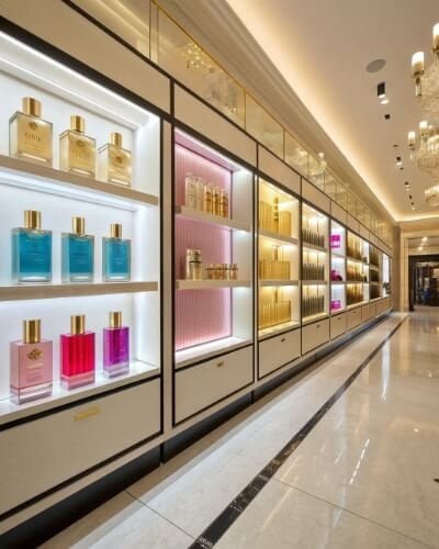 Perfume Wall Backlighting