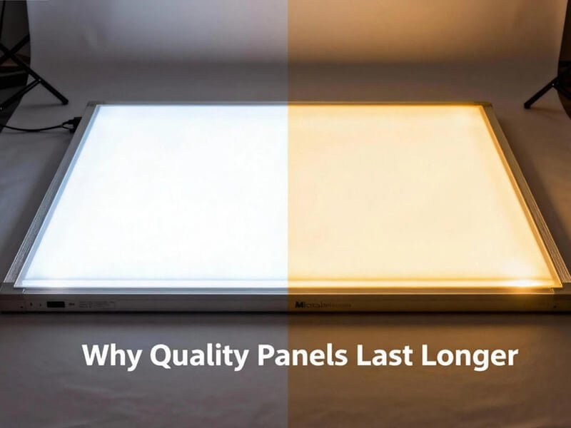 Factors Affecting LED Panel Lifespan: Laboratory Aging Tests