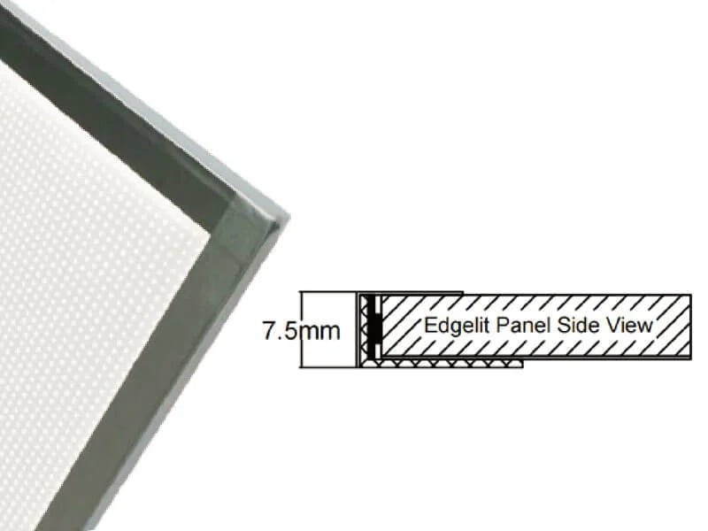 Non-diffuser Light Panel