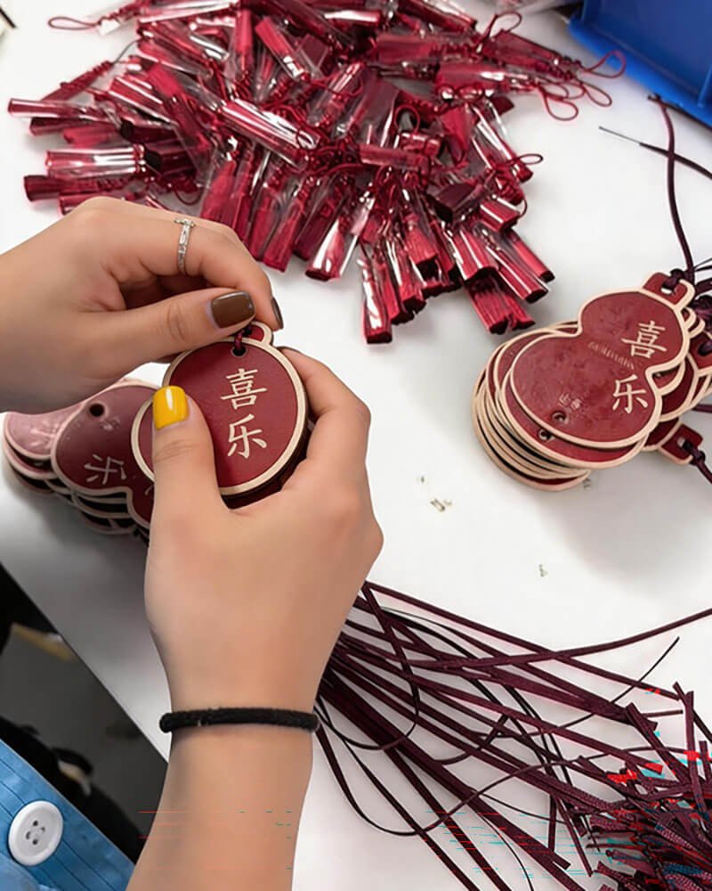 paper air freshener card production work shop