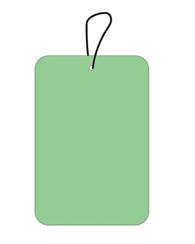 Custom Rectangle Paper Air Freshener