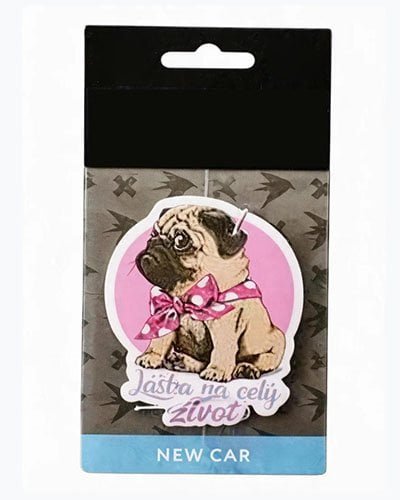 Wholesale Custom Printed Paper Car Air Freshener with Backer Card ODM Branded Scented Hanging Freshener